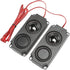 Portable Heavy Bass Loudspeaker, 8O 5W Magnetic Dual Speaker for TV Monitor, High Sensitivity