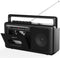 WIITHINK WTB-777 Portable Cassette Player Boombox, AM/FM Radio Stereo with Bluetooth, USB, Recorder,