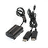 EP-5B Dual USB to DC Coupler Power Supply Adapter for Nikon D7000 D7100 D7200 D7500 D500 D610 D750 D800 D810 D850