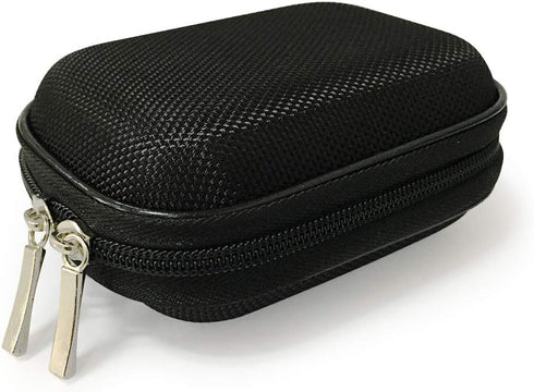 Earphone Case Portable Oxford Bag Holder with Two-Way Zipper for IEM, Earmold, Hearing Protector