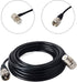 UAYESOK Car Antenna Mount Bracket Clip Trunk Lid Hatchback Mobile Radio Antenna Base with 5M/16.4ft SO239 to PL-259