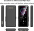 Fotosuncy B27 Mp3 for AiMoonsa Player Case, Anti-Slip and Shockproof, Lightweight Flexible Matte Protective Cover Black