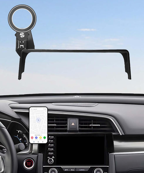 AbeeyGeomarn Car Phone Holder for Honda Civic 2016-2021 Accessories Apply to 5/7 Inch
