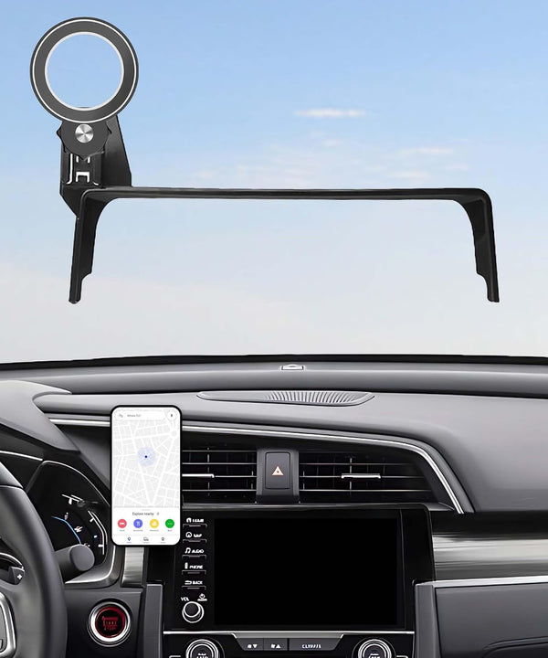 AbeeyGeomarn Car Phone Holder for Honda Civic 2016-2021 Accessories Apply to 5/7 Inch