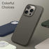 JETech Silicone Case for iPhone 15 Pro 6.1-Inch, Silky-Soft Touch Full-Body Protective Phone Case, Clay