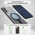 Sinjimoru Magnetic Wallet for MagSafe, Strong Card Holder for iPhone 15 14 13 12, Stretchy for IDs, Cash, Keys, M-Basic