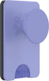 PopSockets Phone Wallet with Expanding Grip and Adapter Ring for MagSafe, Wireless Charging Compatible, Deep Periwinkle