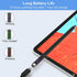 Fine Point Stylus Pen for Touch Screens, Active Pencil Compatible with iPhone, iPad Pro, Air, Mini, and Tablets (Black)
