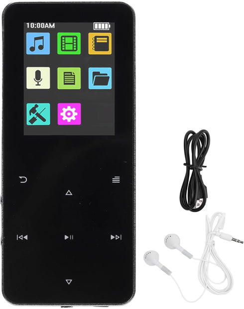 ASHATA MP3 Player with 1.8 Inch TFT Touch Screen, Lossless Sound MP3 Player,