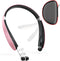 Foldable Bluetooth Headphones, Wireless Neckband Headset with Retractable Earbuds, Noise Cancelling
