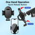 Universal Car Phone Holder Mount, Hands-Free Dashboard Windshield Air Vent Phone Holder for All Smartphones