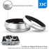 JJC Metal Lens Hood Shade Protector with 49mm Filter Adapter Ring for Fujifilm X100VI X100V X100F X100T
