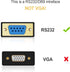 CableCreation USB to RS232 Serial Adapter (FTDI Chipset), Gold Plated DB9 Converter Cable for Windows and Mac OS X