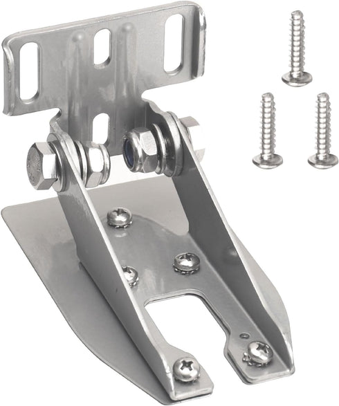 Heavy Duty Transom Mount with Spray Shield Compatible with Garmin Echo/EchoMap/GPSMAP/GT 4pin/8pin/12pin Transducer