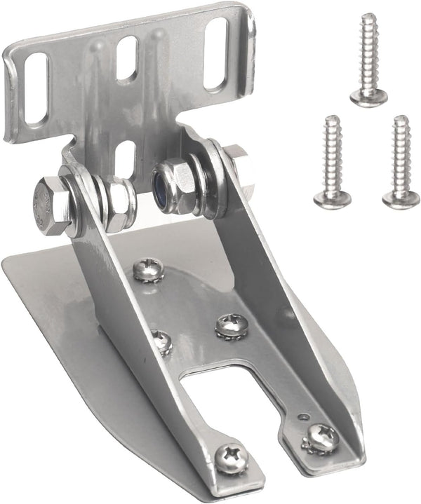 Heavy Duty Transom Mount with Spray Shield Compatible with Garmin Echo/EchoMap/GPSMAP/GT 4pin/8pin/12pin Transducer