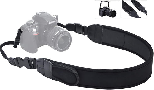 Universal Soft Neoprene Shoulder Neck Strap for DSLR Camera, Quick-Release Camera Strap for X100V, Canon R5, R6, R7,