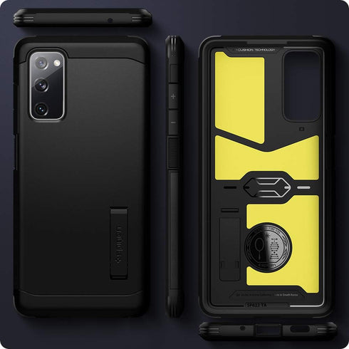 Spigen Tough Armor Case Designed for Galaxy S20 FE (2020) - Black