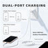 SinitoAula 30W 2pcs), USB-C Charger Block with Extra USB-A Port (White, Fast Charging Plug for Wall Outlet, Type C