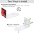 Sumnacon 6PCS Wall Mount Camera Shelf- Metal Small Wall Shelf with Adhesive,Universal Small Floating Shelf for Security