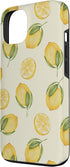 Watercolor Lemon Citrus Designs 13 Lemon Citrus Fruit Watercolor Case for iPhone