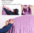 3 Pack Fringe Curtains, Tinsel Backdrop Party Decorations for Weddings, Birthdays, Christmas Events