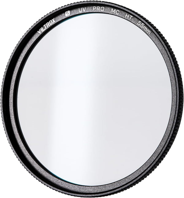 VILTROX 55mm MC UV Protection Camera Lens Filter, 18 Layer Multi Resistant Nano Coatings for Nikon, Canon, Fuji Cameras