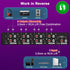 FlyroadUp 3.5mm 8 1 Aux + RCA L/R Bi-Directional Stereo Audio Switch in Out A/B Analog Audio Switcher Selector