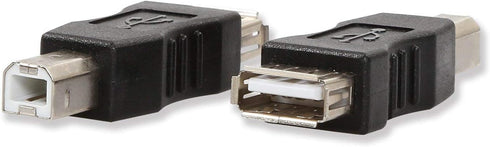 ELECTOP 2 Pack USB 2.0 A Female to USB B Print Male Adapter Converter