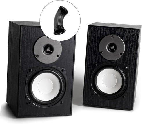 2Pcs Airway Bass Speakers, Speaker Vent Tube for Household Socket Trumpet Sound Hole Port Tube