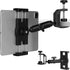 Kitchen Cabinet Tablet Holder for 7.0~12.9 inch iPad/Nexus/LG G Pads, Multi-Angle Adjustable Aluminum Alloy Arm