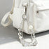 RUIYDZ Luxury Pearl Phone Wrist Strap Crystal Diamond Beaded Keychain Wristlet for Phone Chain Wristlet Glitter