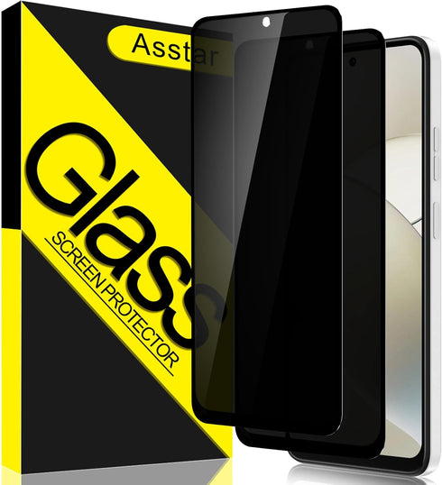 Asstar 2 Pack Privacy Screen Protector for Moto G Power 5G 2024, 9H Hardness, Anti-Scratch, Easy Install, Bubble Free.