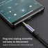 10FT/3Meter 3.5mm MOSWAG Extension Cable Audio Male to Female Stereo Extension Adapter Nylon Braided Cord Compatible