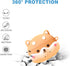 TSVSXS Cute Case Compatible with Bose Ultra Open Earbuds, 3 in 1 with Keychain, Anime Silicone Dog Protective Cover for