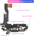 YWLRONG Replacement for iPhone 12 Charging Port Dock Connector, USB Charger Board Flex Cable Assembly with Repair Tools