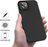 OTOFLY iPhone 12/12 Pro Case, Soft Silicone with Military Grade Drop Protection, Anti-Scratch Microfiber Lining,