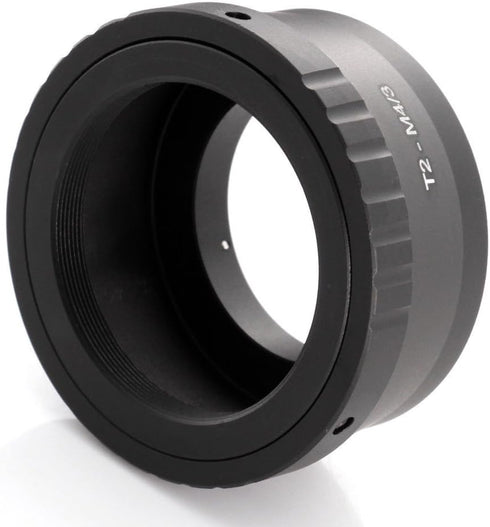 Adapter Ring for T2 T Mount Lens to Olympus Pen and Panasonic Lumix Micro Four Thirds (MFT, M4/3) Mount Camera Body