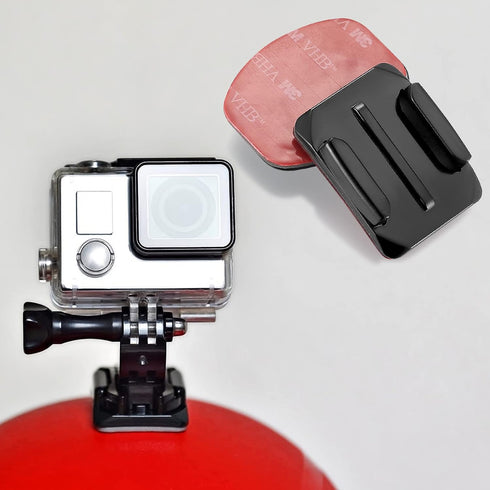Fulushouxi 18 Set Helmet Adhesive Sticky Mount, Compatible with GoPro Hero 10/9/8/7, Action Camera