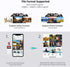 Hididi Sd Card Reader for iPhone iPad Camera,Dual Card Slot Memory Card Reader Supports SD and TF Card Trail Camera