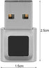 VBESTLIFE 10 11 32/64 360 USB Fingerprint Reader, Portable Security Key Biometric Fingerprint Scanner for Bits, Degrees