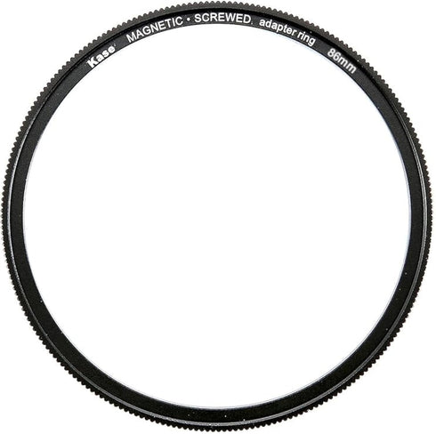 Kase 86mm DIY Female Adapter Ring, Converts Conventional Screw-in Filter to Magnetic