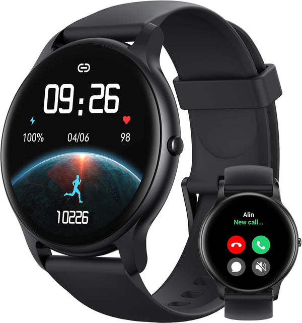 Parsonver Smart Watch for Men Women, HD Screen Fitness Tracker, IP68 Waterproof, 100+ Sport Modes