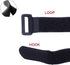 10 Pack Fastening Nylon Strap with Buckle, Reusable Self-Adhesive Hook and Loop Cable Securing Straps