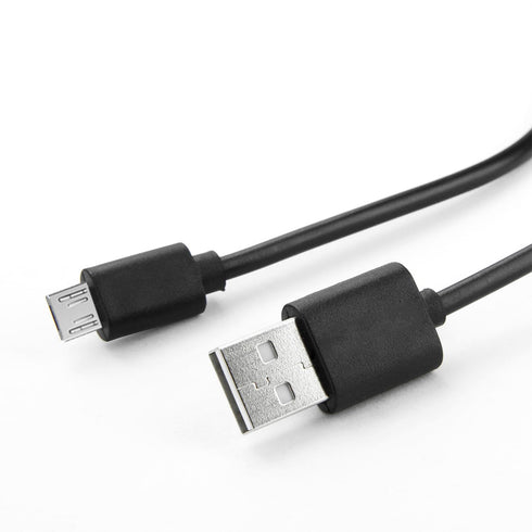Short Micro USB Cable, 10 Pack 0.5FT USB 2.0 Cables in Black
