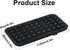 Wireless Bluetooth Keyboard, Ultra Slim Silent Mini Rechargeable Portable Pocket Keyboard, Travel Size Handheld 49 Keys