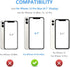 ONETOP iPhone 12 Pro Max Wallet Case with Card Holder, PU Leather Kickstand, Double Magnetic Clasp, 6.7 Inch (Blue)