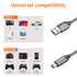 JXMOX Mini USB Cable 3.3ft (2 Pack) - USB 2.0 Type A Male to Mini B for Hero 3+, PS3, Cameras, Dash Cams, MP3, Garmin
