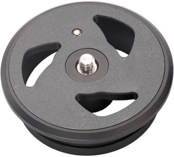 LEOFOTO TP-75 Flat Plate 3/8" Stud Adapter for LN-364C, LM-365C, and More Tripods