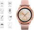 4-Pack Tempered Glass Screen Protector for Samsung Galaxy Watch 4 Classic 42mm, Galaxy Watch 42mm, & Galaxy Watch 3