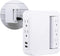 GE Pro Side-Access Swivel Surge Protector, 5-Outlet Extender with 2 USB Ports, Wall Tap Adapter